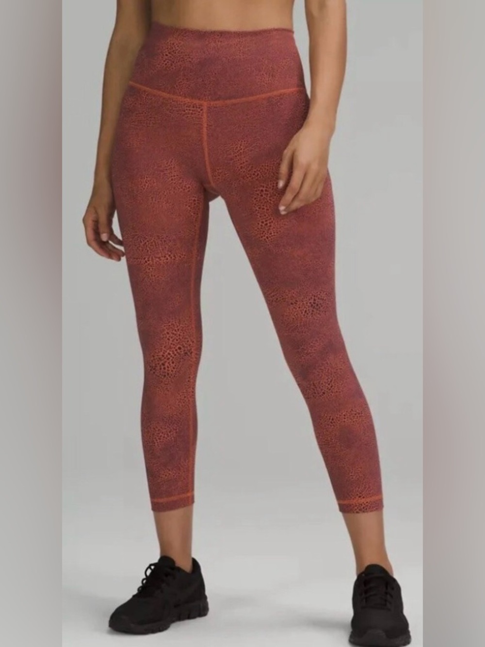 Lululemon Wunder Train HR Light 25" Crackle Glaze